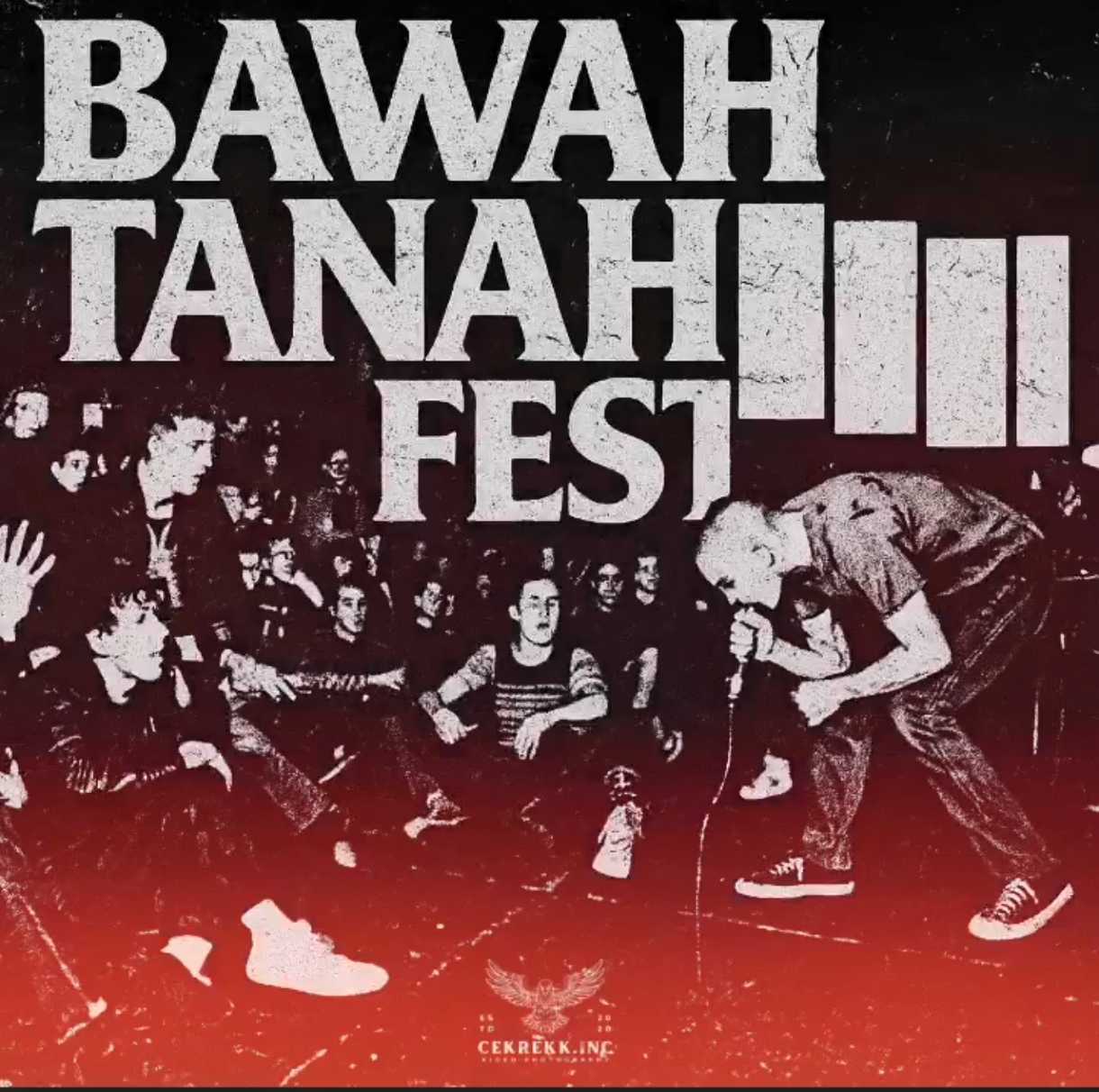 BAWAH TANAH FEST 2025, Kolaborasi Keras Kepala Aliansi Distorsi x Konspirasi Hitam Record!
